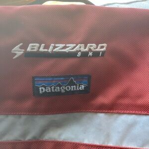 Patagonia Red Blizzard Ski Bag